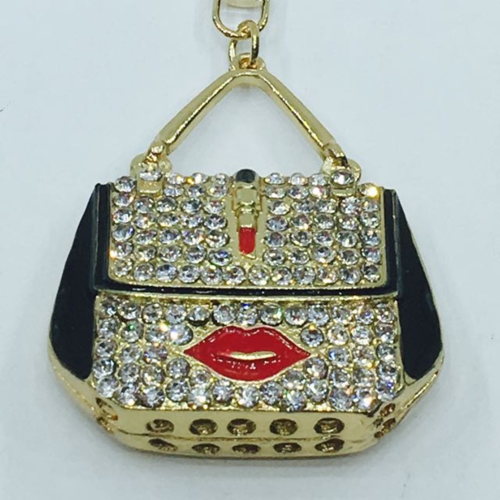 CLASSY KEYCHAIN- FANCY HANDBAG. NEW!